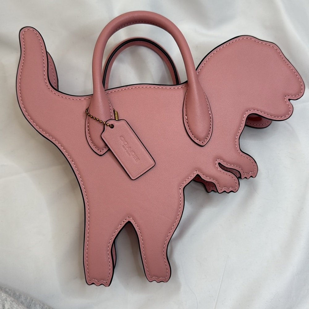 Coach Pink Dinosaur Bag